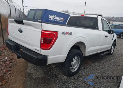 2023 Ford F-150 Xl из США, поврежденный, VIN 1FTMF1EP6PKE83102